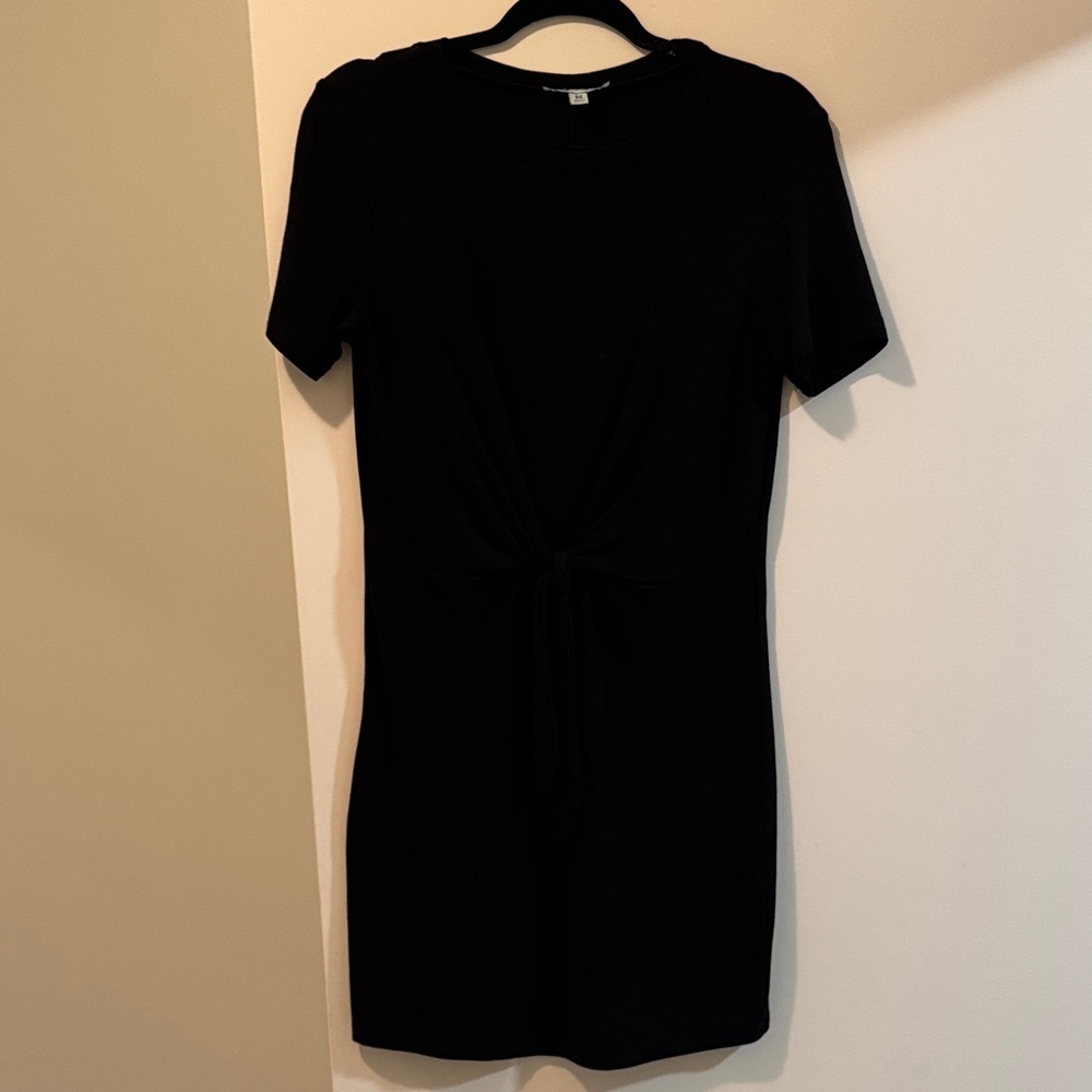 Black Short Sleeve Dress